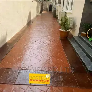 New Outdoor Stamping Floor