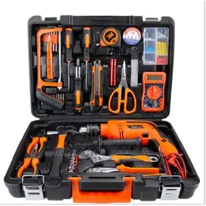 Tools Box Kit Set With Electric Drill 13MM Machine German