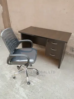 Office Chair and Table