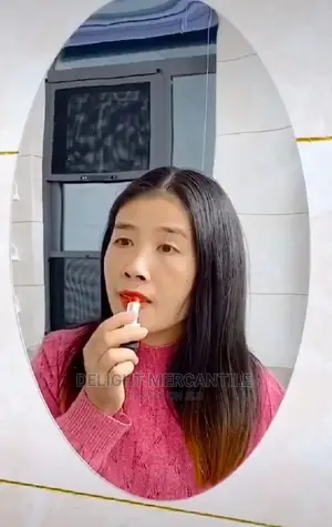 Adhesive Oval Shaped Paper Mirror
