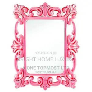 Royal Square Mirror (Pink)