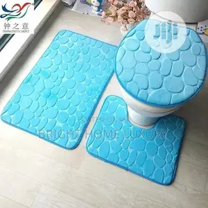 3 in 1 Bathroom Mat (Light Blue)