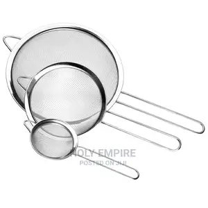 3set Stainless Steel Wire Fine Mesh Sieve Oil Strainer
