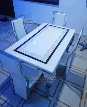 Marble Versece Dining Table 4 Seaters