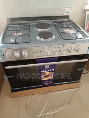 Maxi 60*90 4 Gas + 2 Electric Cooker With Oven+Lamp+Auto Ign