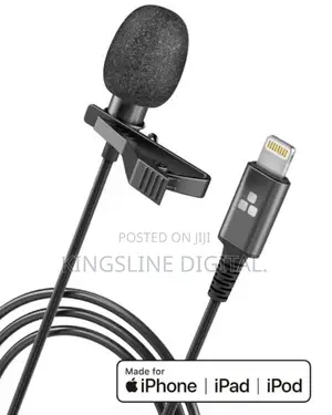Professional Lavalier Microphone for iPhone