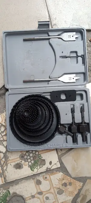 Wooden Hole Saw Set