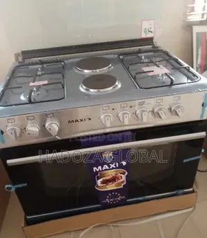 Maxi Free Standing Gas Cooker- MAXI 60x90 4+2 INOX