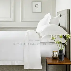 Hotel White Duvets and Bedsheets