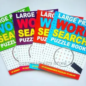 Word Search Puzzle Book- Pack of 12