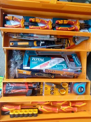 Complete Set of Electrical Tools Box With Tools