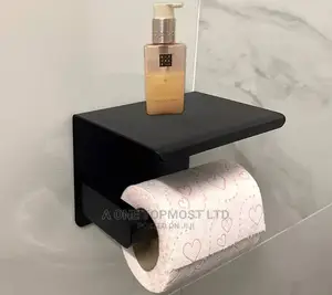 Tissue Holder Black Matt