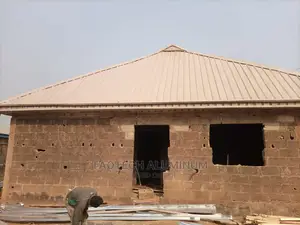 Longspan Aluminum Roofing Sheet, Beige Color