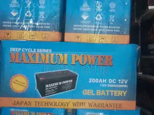 Maximum Power 12v/200ah Deep Cycle Battery