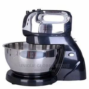 Master Chef Hand Mixer With Rotating Stainless Bowl 4 Litre