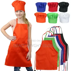 Kitchen Apron and Cap