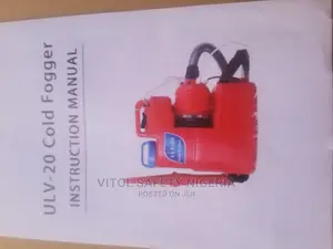 ULV 20 Cold Sanitizer Fogger/Electric Fumigation Machine