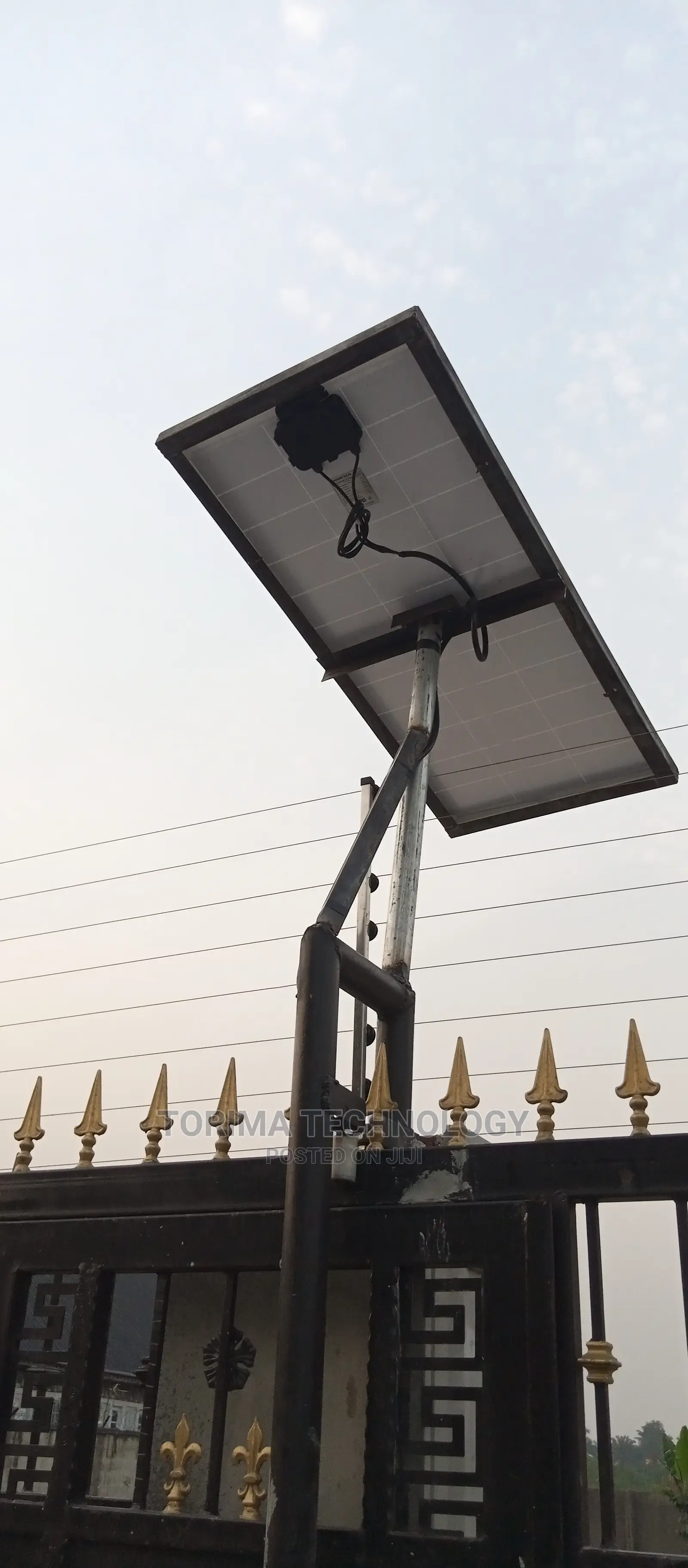 A Solar Powered Gate Automation