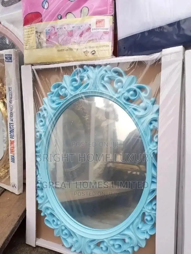 Decorative Wall Mirror (Blue)