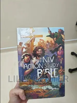 Niv the Action Children Study Bibles H/C