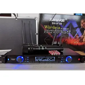 Professional Shure Wireless Microphone With Bluethoot