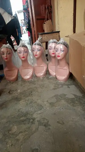 Mannequin Plastic Head for Wigs and Turbans