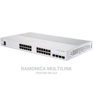 Cisco CBS350-24P-4X 24-Port Gigabit Poe+ Managed Switch