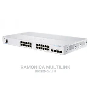 Cisco CBS350-24P-4X 24-Port Gigabit Poe+ Managed Switch