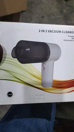 Portable 2 in 1 Vacuum Cleaner for Home Car With Led Light