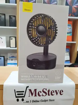 Baseus Charger With Oscillating Fan