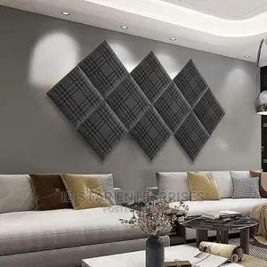 Acoustic Treatment Wall Decor 12 Pack Panels Sound Proof