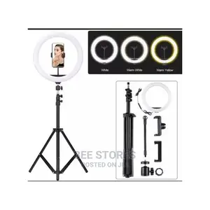 10' Led Ring Light With Tripod Stand