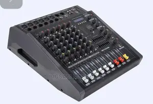 8 Channel Pro Mixer With Inbuilt Amplifier, Bluetooth, Usb