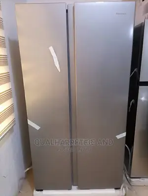 Hisense Side by Side Fridge Ash Color With 2year Warranty
