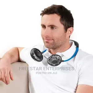 Hanging Neck Fan – Hand Free Portable Neck Sports Fans