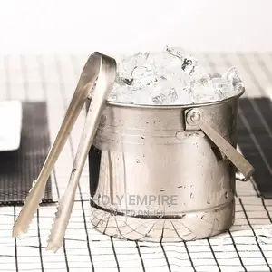 1l Bar Ice Bucket Stainless Steel Champagne Bucket Wine