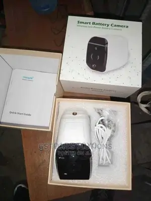 Smart Battery Camera With Batteries and Wifi Enabled