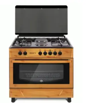 Maxi 60 90 4gas + 2electric Gas Cooker Wood Finish
