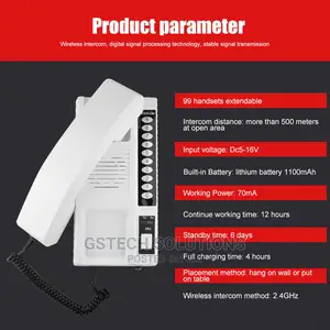 Wireless Intercom System