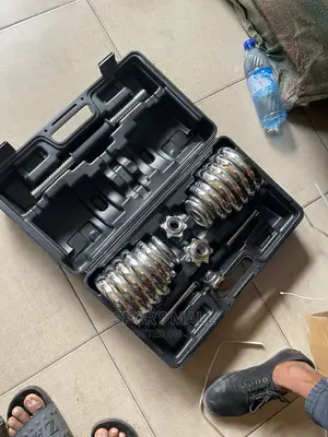 30kg Chrome Adjustable Dumbbells