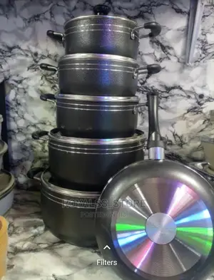 6 Sets of High Quality Cookware Nonstick Pot