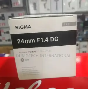Sigma 24mm F 1.4 Dg Art Lens for Canon