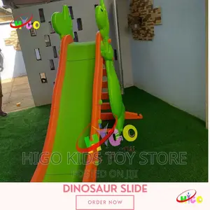 Giant Colourful Dinosaurs Slide