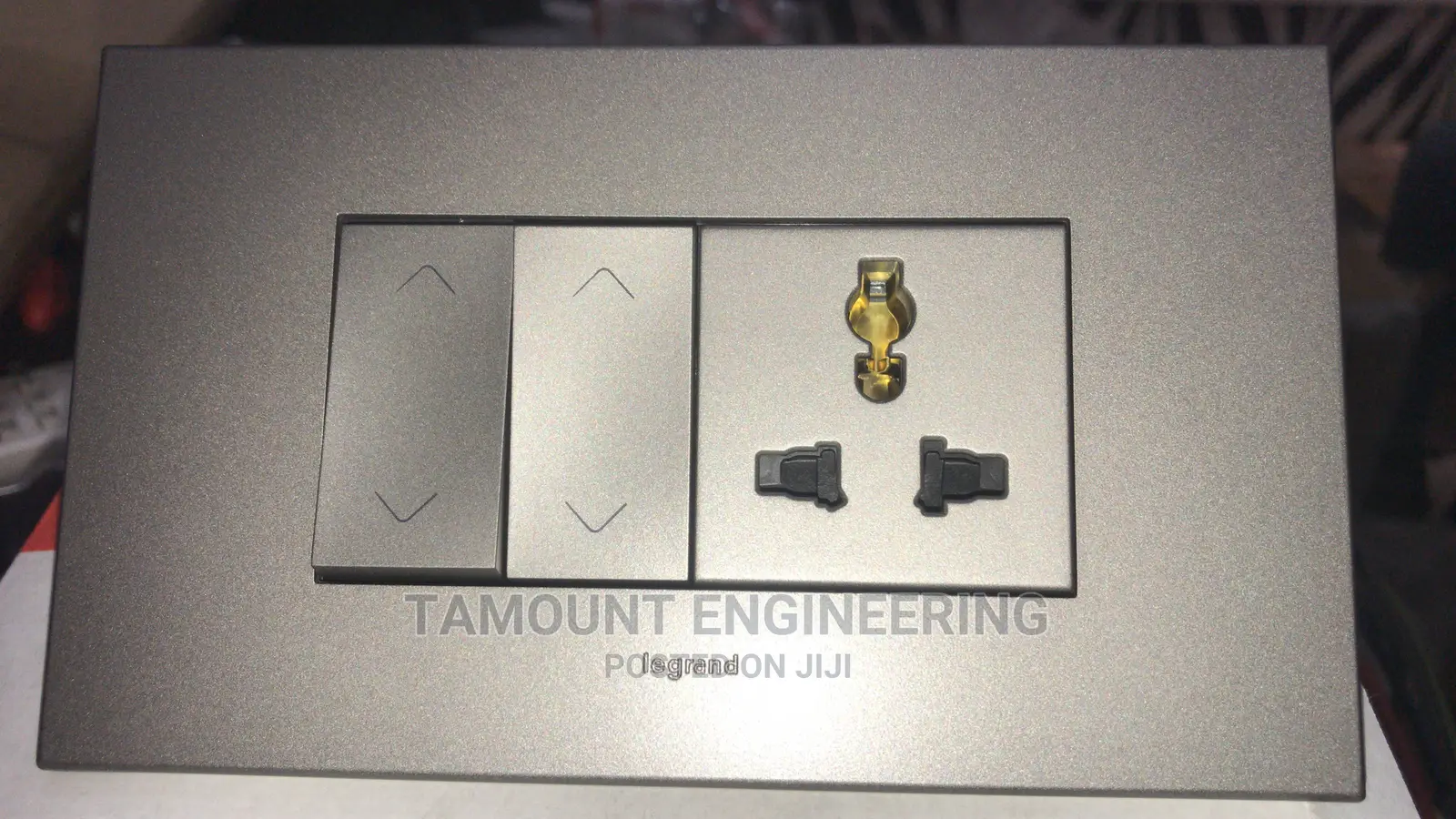 2gang Switch And Socket 4module