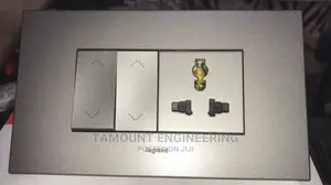 2gang Switch And Socket 4module