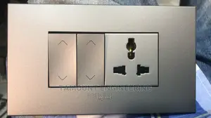 2gang Switch And Socket 4module