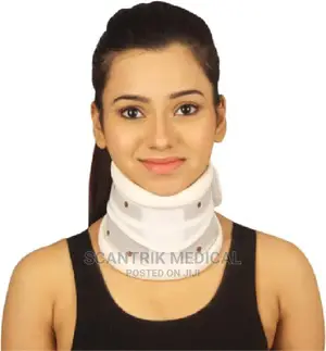 Adjustable Cervical Collar Hard With - Large
