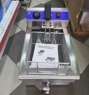 Single Basket Deep Fryer Electric 10liters With Tap