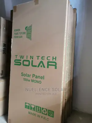 Twin Tech 180W Monocrystalline Solar Panels.