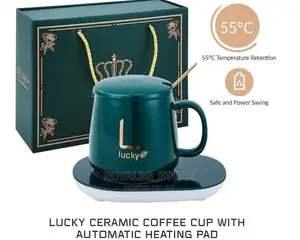 Electric Heating Mug and Saucer – 16w